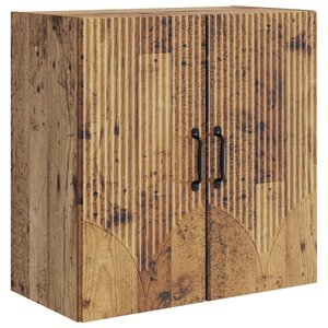 vidaXL Armoire Murale 59 x 31 x 60 cm Bois d'ingénierie Bois ancien