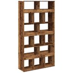 vidaXL Bibliothèque vieux bois 100x33x187 5 cm bois d'ingénierie