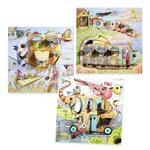 Djeco DJ09684 - Coloriages Le voyage de Malo