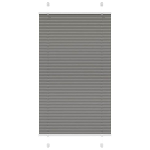vidaXL Store plissé anthracite 80x150 cm largeur du tissu 79 4 cm