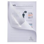 Pt 25 chemises à fenêtre FOREVER blanc EXACOMPTA