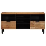 Buffet TV vidaXL 100x33 5x46 cm en Bois Massif d'Acacia