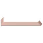vidaXL Étagère flottante 2 Pièces Rose 30 x 18 x 2 5 cm Acier