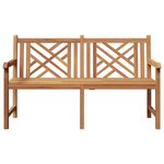 vidaXL banc Other Marron 150 x 60 x 90 cm Bois de teck solide