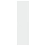 vidaXL Buffet haut blanc 50x42 5x185 cm bois d'ingénierie