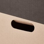 Pack and Move - Lot 130 croisillons de calage déménagement avec carton - 40 x 30 x 30 cm - Pour assiettes et cadres - Carton renforcé