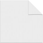 Decosol store roulant blanc translucide 120x190 cm