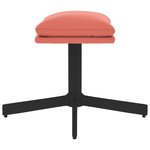 vidaXL Repose-pied Rose 60x60x36 cm Velours