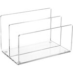 Trieur de bureau Acrylique 2 Compartiments Transparent MAUL