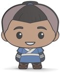 Pièce de monnaie en Argent 2 Dollars g 31.1 (1 oz) Millésime 2025 Avatar The Last Airbender Chibi SOKKA
