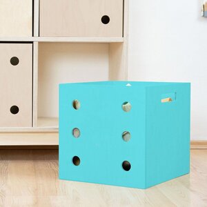 Boîte de rangement DICE turquoise 6