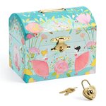 Tirelire coffre fort ballerine