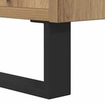 vidaXL Buffet chêne artisanal 69 5x34x90 cm bois d'ingénierie