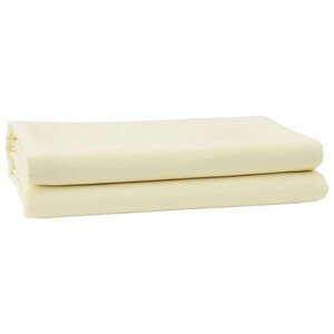 vidaXL Toile de rechange pour store banne Crème 10 x 1.6 m tissu