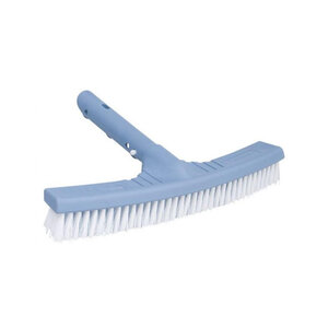 Brosse de paroi piscine  couleur bleu de 33 cm.