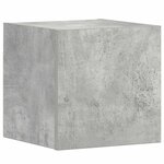 vidaXL Ensemble de meubles TV 5 Pièces Gris béton Bois d'ingénierie