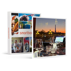 SMARTBOX - Coffret Cadeau Dîner insolite 3 plats avec visite de Paris dans le bus à impériale Le Saint-Germain 1920 -  Gastronomie