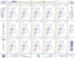 Timbre - Bernard-Germain de Lacepède - Lettre verte