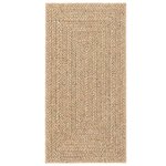 vidaXL Tapis ZIZUR beige 80x250 cm aspect de jute intérieur extérieur