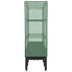 vidaXL Jardinière surélevée avec housse aspect rotin 160x40x140 cm