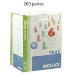 Bouchons d'oreille mousse pocket pack moldex (par 2 paires)  200 paires