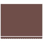 vidaXL Auvent Rétractable Marron 400 × 300 cm Polyester et métal