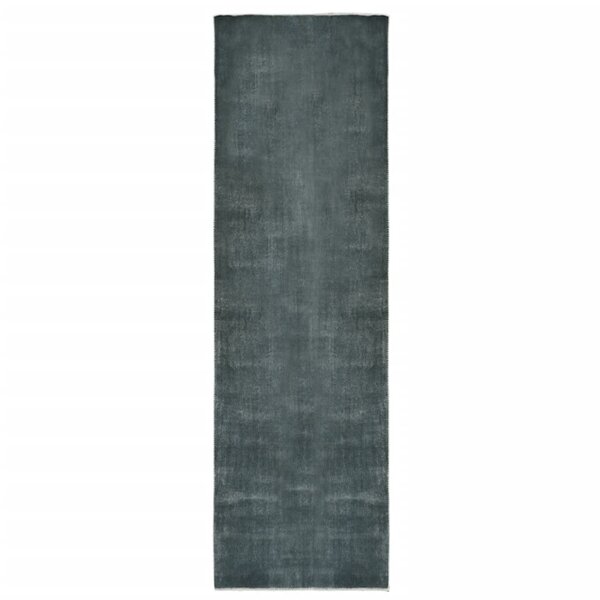 vidaXL Tapis de couloir lavable pliable Gris 60x300 cm Polyester