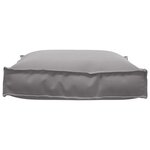 vidaXL Coussin pour assise de palette Gris 70 x 70 x 12 cm