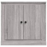vidaXL Buffet sonoma gris 70x35 5x67 5 cm bois d'ingénierie