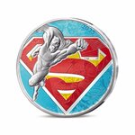 DC COMICS - Monnaie de 10€ Argent SUPERMAN LOGO