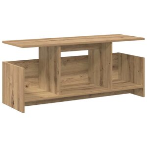 vidaXL Meuble TV Chêne artisanal 102 x 35 x 45 cm Bois d'ingénierie