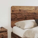 vidaXL Tête de lit Bois Ancien 135 cm Bois d'ingénierie