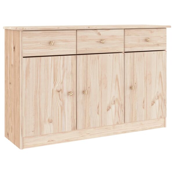 vidaXL Buffet ALTA 112x35x73 cm bois massif de pin