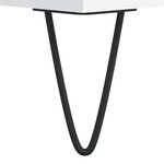 vidaXL Buffet blanc 101 5x35x70 cm bois d'ingénierie
