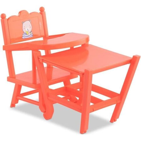 COROLLE Chaise haute pour poupon 36 cm La Poste