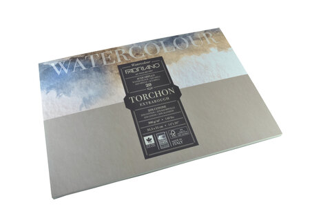 Papier Aquarelle Grain Torchon 35x51 300g 20 f.