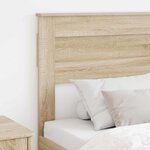 vidaXL Tête de lit Chêne Sonoma 75 cm Bois d'ingénierie