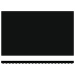 vidaXL Auvent Rétractable Noir 500x300 cm Polyester et Aluminium