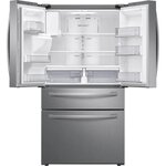 Samsung rf24r7201sr - réfrigérateur multiporte - 510 l (348l + 123l + 39l) - froid ventilé plus - l90 8cm x h177 7 cm - inox