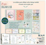 Kit de papeterie mon organiseur - draeger paris