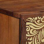 vidaXL Cabinet de Salle de Bain Montage mural Marron 38 x 33.5 x 48 cm