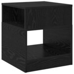 vidaXL Table d'appoint 2 Pièces Chêne noir 40 5 x 40 x 45 cm