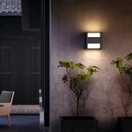 Philips applique murale led arbour 2x4 5 w anthracite 164599316