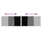 vidaXL Auvent latéral rétractable Noir 180x600 cm