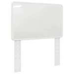 vidaXL Tête de lit Blanc Brillant 75 cm Bois d'ingénierie