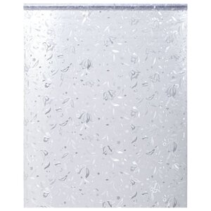 vidaXL Film pour fenêtre dépoli motif de fleur 45x500 cm PVC