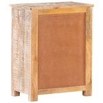 vidaXL Buffet 61x35x76 cm Bois d'acacia brut