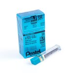 Etui de 12 mines HI POLYMER SUPER 0 7mm - 3H x 12 PENTEL
