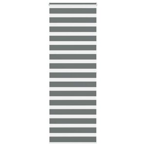 vidaXL Store zèbre gris foncé largeur du tissu 70 9 cm polyester