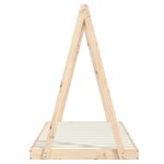 vidaXL Cadre de lit pour enfant 90x190 cm Bois de pin massif